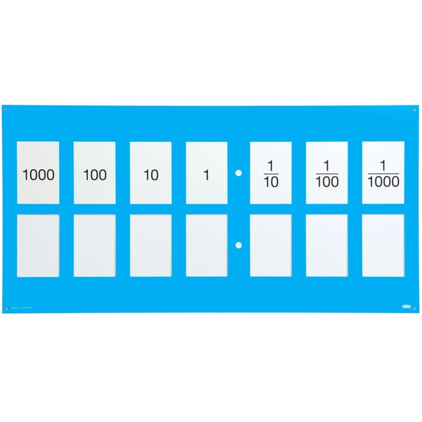 Outdoor Place Value Slider
