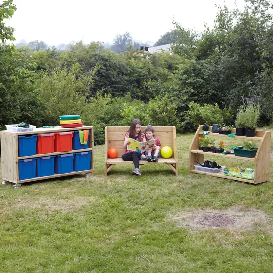 Outdoor Reading Corner Bench