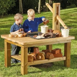 Outdoor Weights & Scales Messy Table H65 x W109 x D80cm