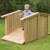 Outdoor Wooden Bridge