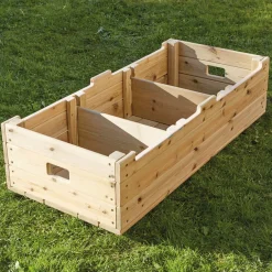 Outdoor Wooden Storage Bench