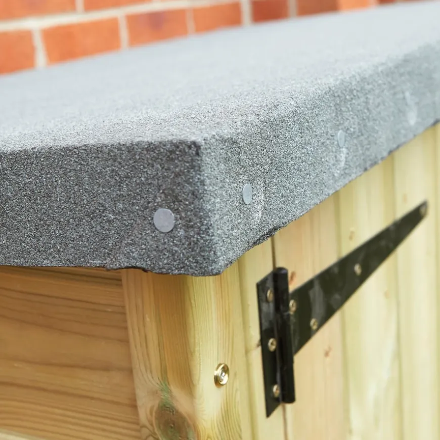 Outdoor Wooden Storage Cubby