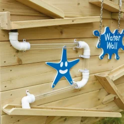 Outdoor Wooden Water Wall