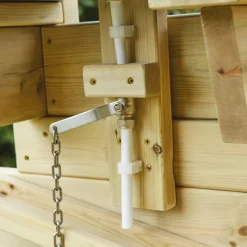 Outdoor Wooden Water Wall