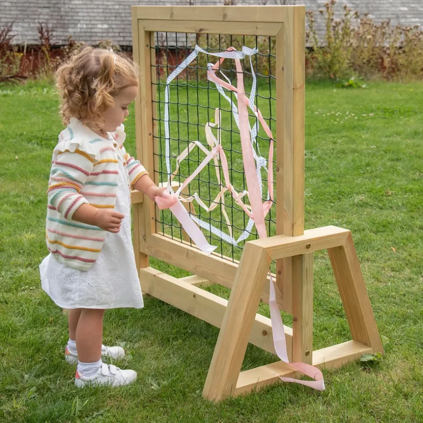 Outdoor Wooden Weaving Frame