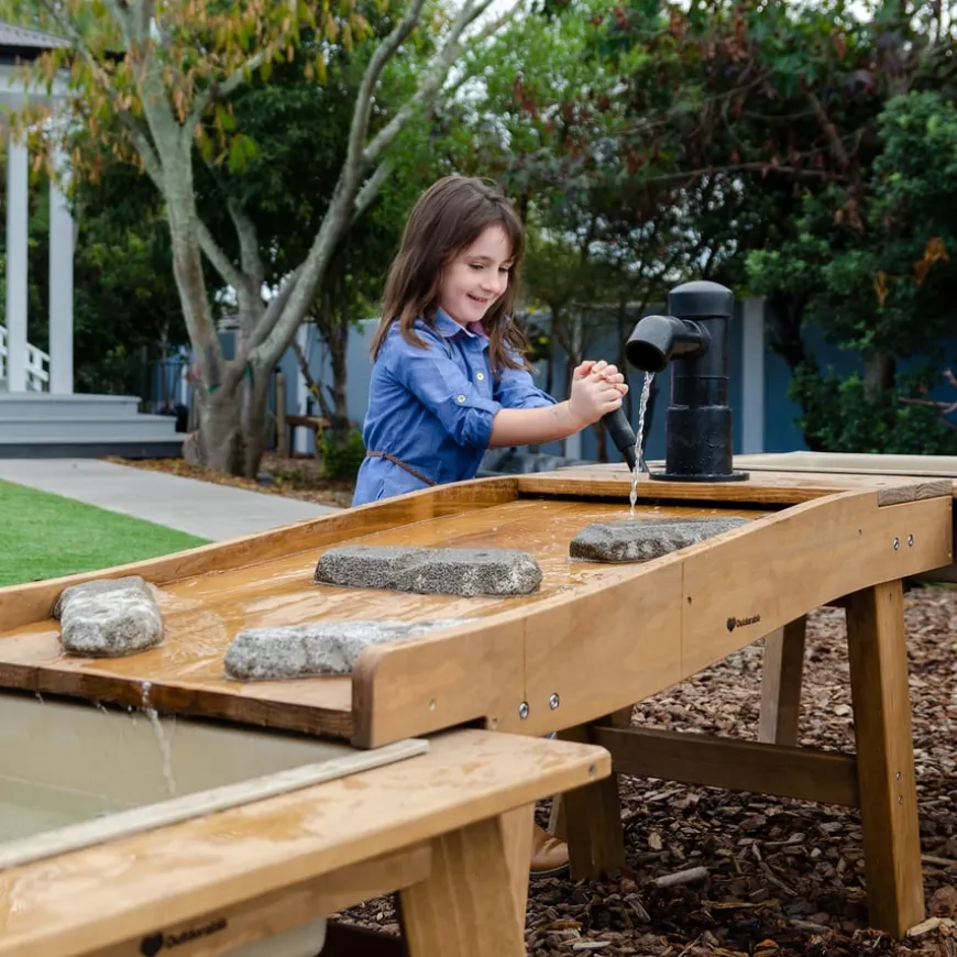 Outdorable Riverbed Water Pump and Tray 3 Piece Set