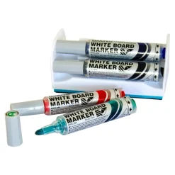 Pentel Maxiflo Whiteboard Marker & Magnetic Eraser Set Med