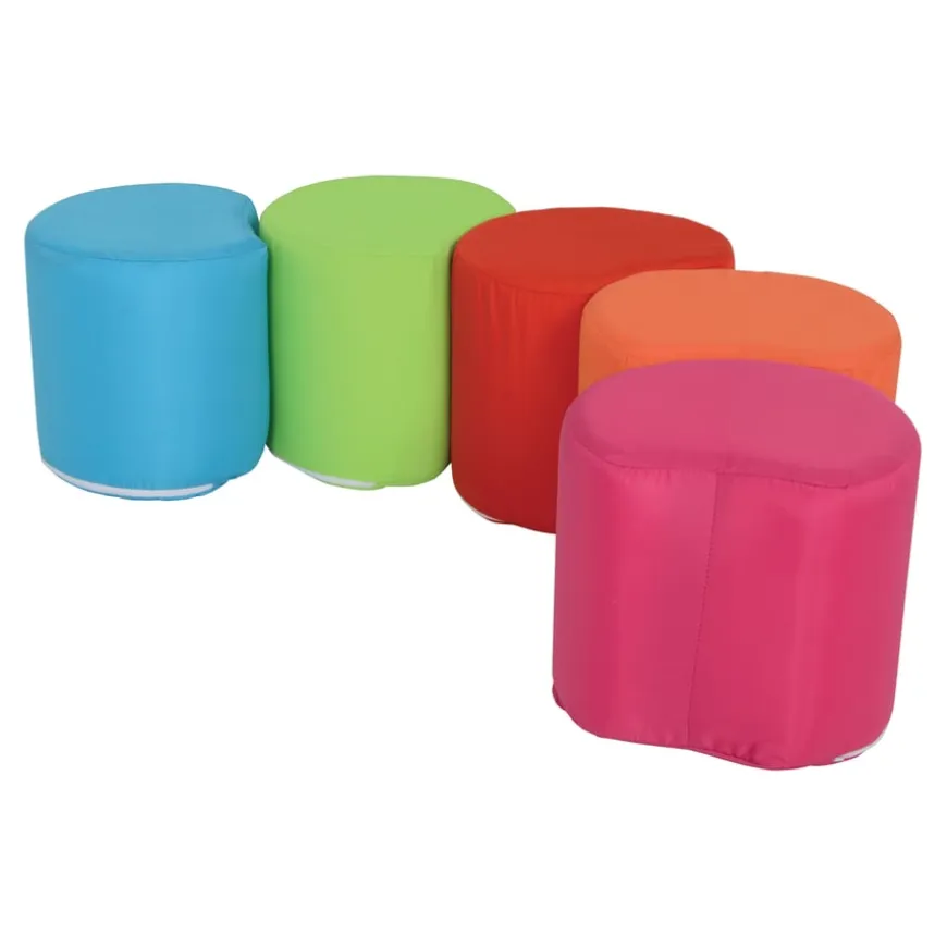 Petal Bean Stool Foam Seats Pack of 5