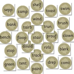 Phase 2 Buried Treasure Decoding Word Cards