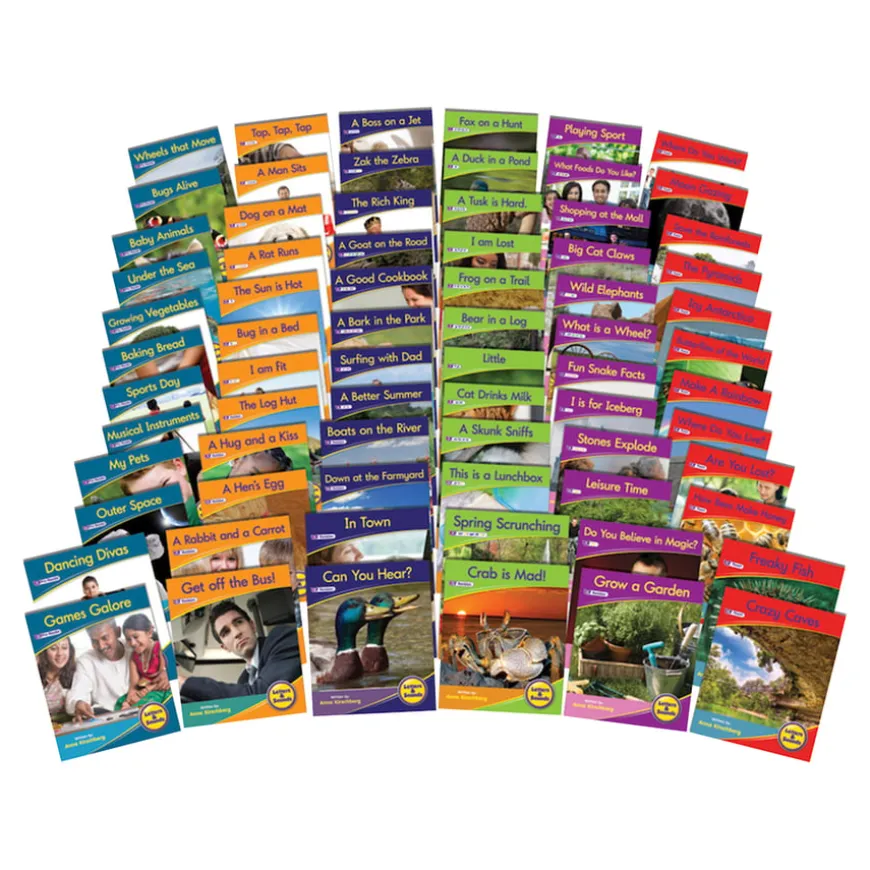 Phase 2 Letters and Sounds Phonic Readers