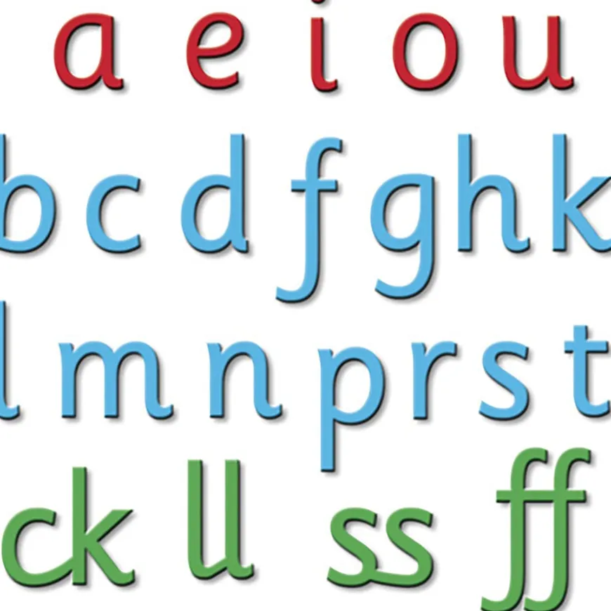 Phonics Foam Magnetic Letters