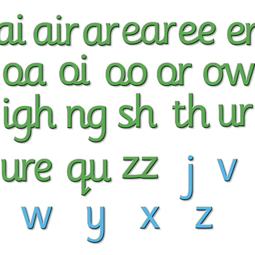Phonics Foam Magnetic Letters