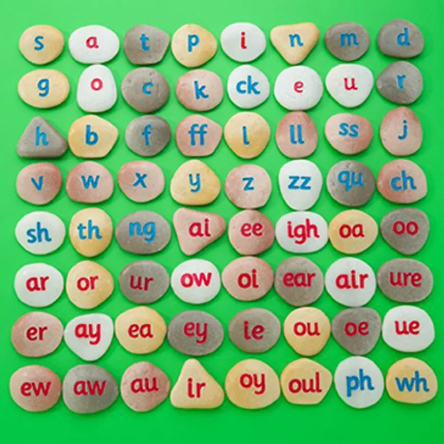 Phonics Pebbles Phoneme Set 64pk
