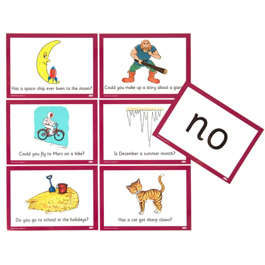 Phonics Phase 5 Yes - No Cards