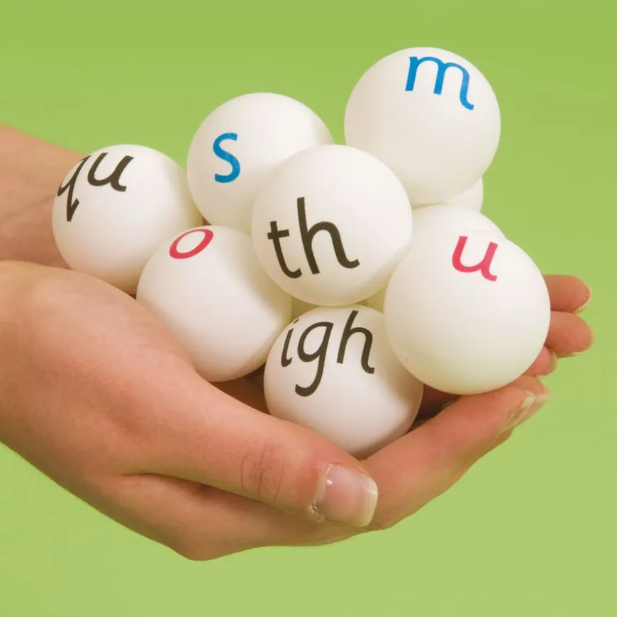 Phonics Ping Pong Balls