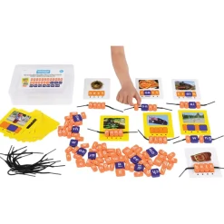 Phonics Threading Beads High Frequency Words Set