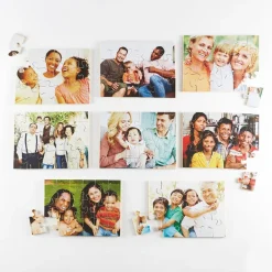 Photographic Modern Families Puzzles 8pk