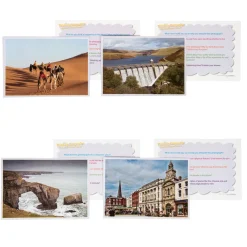 Physical and Human Geography Activity Cards 20pk