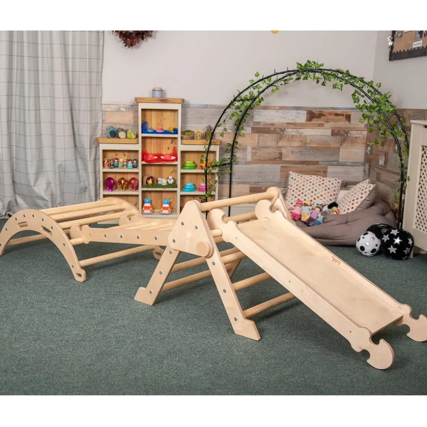 Pikler Inspired Nursery Climbing Set