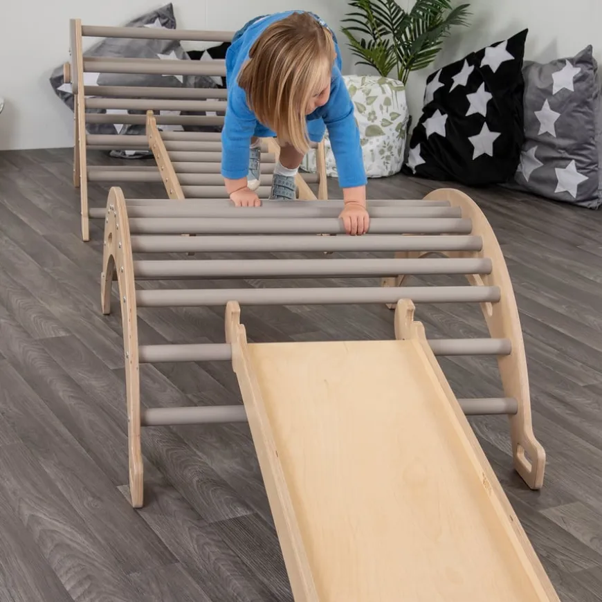 Pikler Inspired Nursery Climbing Set