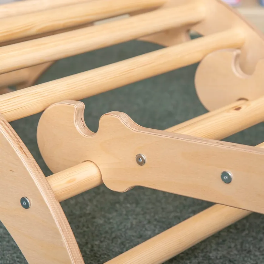 Pikler Inspired Nursery Climbing Set