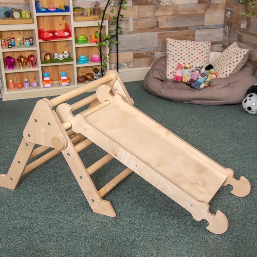 Pikler Inspired Nursery Play Triangle Natural