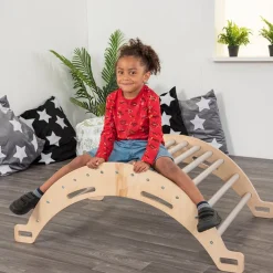 Pikler Inspired Reception Play Arch Natural