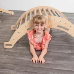 Pikler Inspired Reception Play Arch Natural