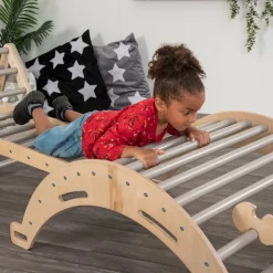 Pikler Inspired Reception Play Arch Natural