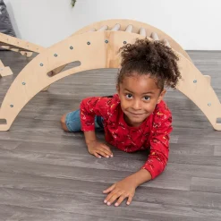 Pikler Inspired Reception Play Arch Natural