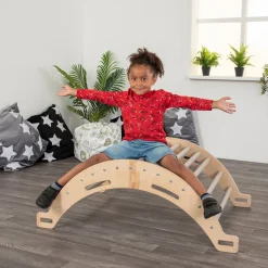 Pikler Inspired Reception Play Arch Natural