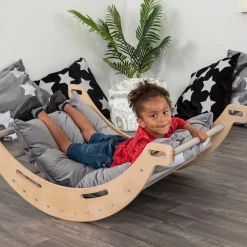 Pikler Inspired Reception Play Arch Natural