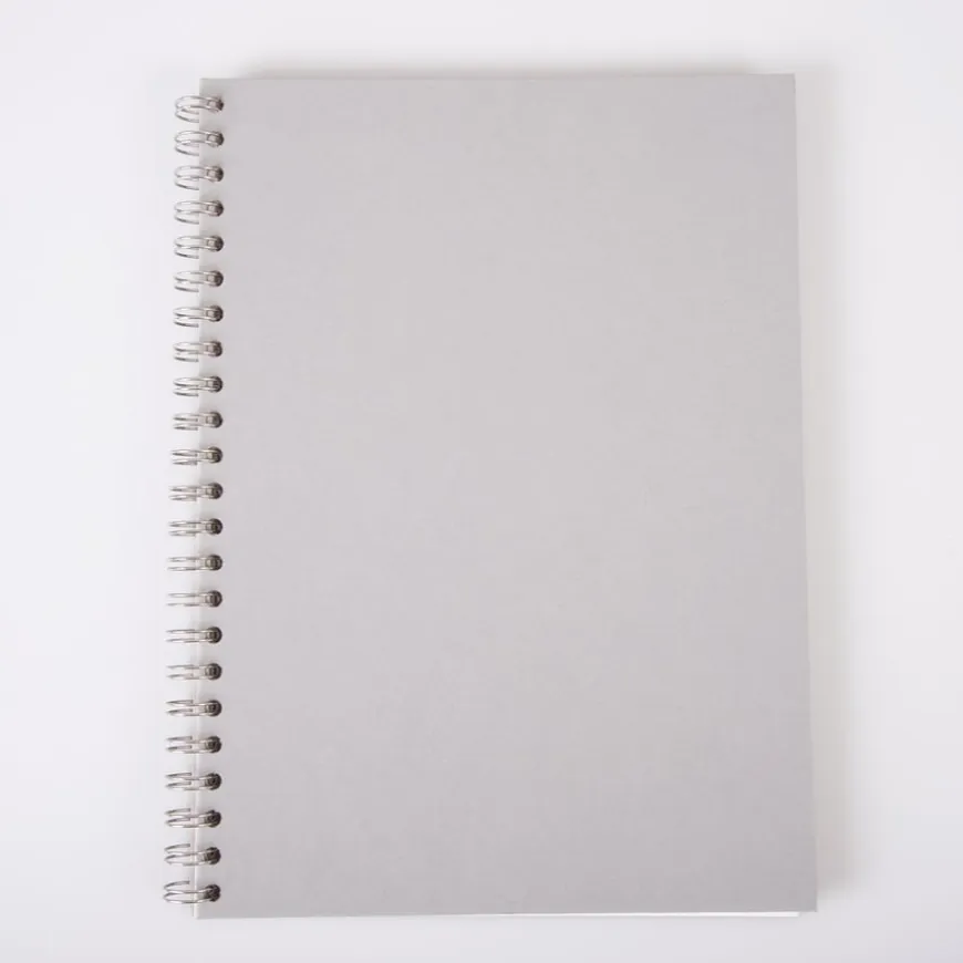Pisces ECO Hardback Spiral Sketchbooks A4 5pk