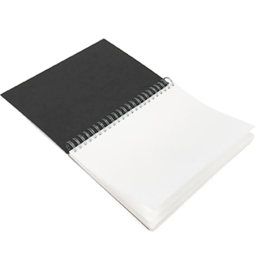 Pisces Hardback Oversized Spiral Sketchbk Portrait A3 140gsm