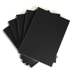 Pisces Hardback Spiral Sketchbook Portrait 170gsm 80pg