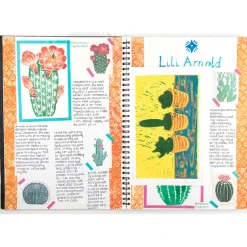 Pisces Hdbk ECO Kraft Cover Spiral Sketchbook A4 140gsm 5pk