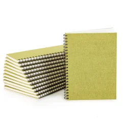 Pisces Jute Spiral Sketchbks A4 140gsm 12pk