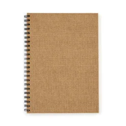 Pisces Jute Spiral Sketchbks A4 140gsm 12pk