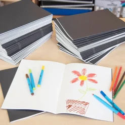Plain Stapled Sketchbooks Portrait 140gsm