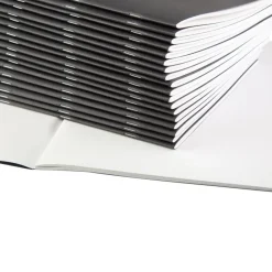 Plain Stapled Sketchbooks Portrait 140gsm