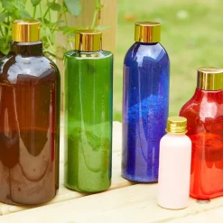 Plastic Assorted Sizes Bottle Set 5pk
