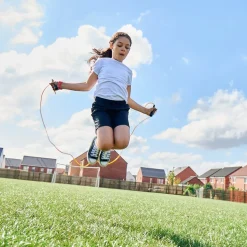 Plastic Coloured Skipping Ropes 6pk