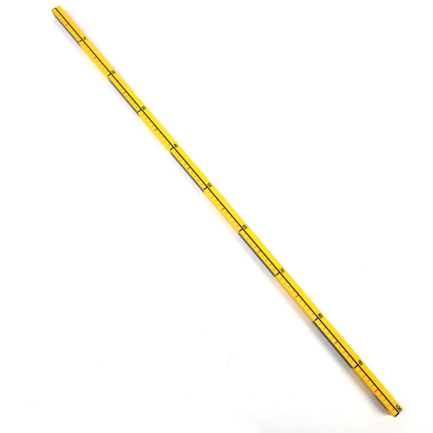 Plastic Four Faces Counting Stick 1m