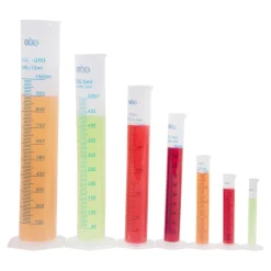 Plastic Measuring Beakers, Cylinders and Jugs Class Set 17pk
