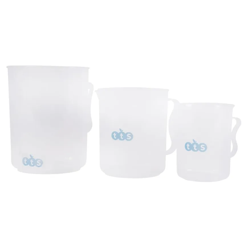 Plastic Measuring Beakers, Cylinders and Jugs Class Set 17pk