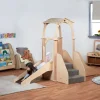 Play Pod Kinder Gym With Roof H1535 x W1940 x D1520mm