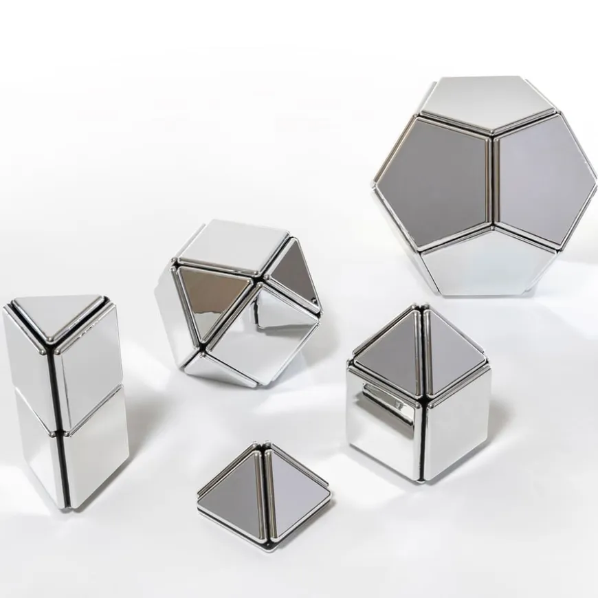 Polydron Mirrored Magnetic Construction Set 48pcs