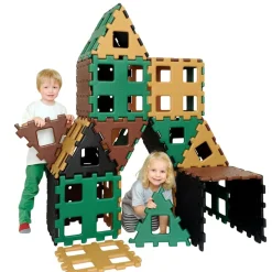 Polydron XL Giant Outdoor Natural Recycled Set