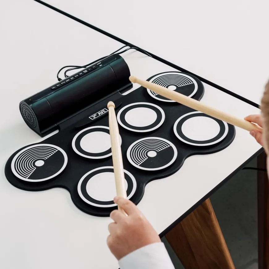 Portable Roll Up Electronic Drum Kit