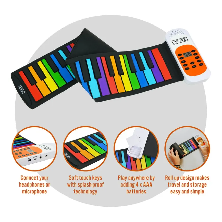 Portable Roll Up Piano